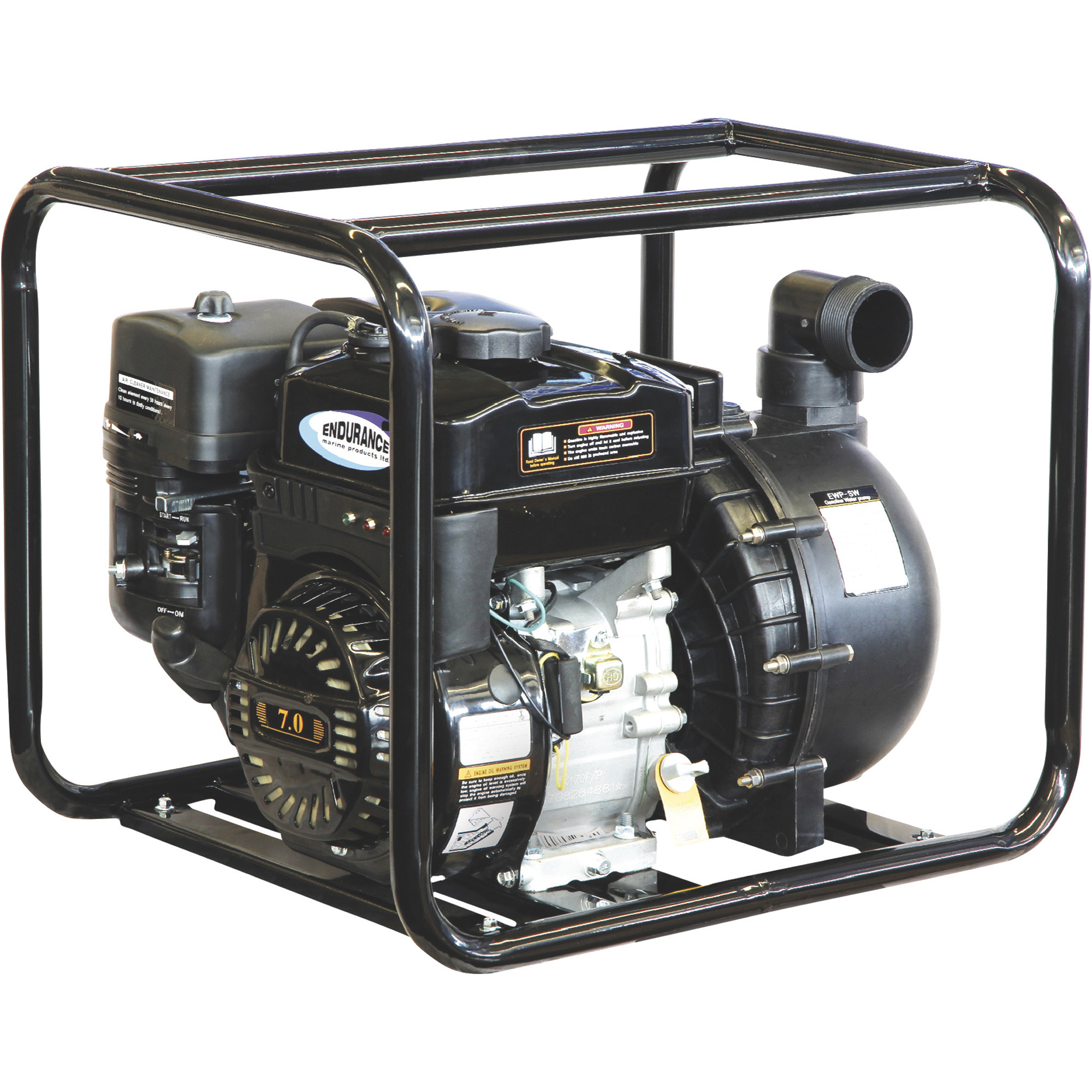 Endurance Marine Chemical Water Pump, 7,500 GPH, 6.5 HP, 2in. Ports, Model# EWP-SW2